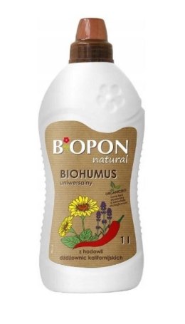 BIOPON BIOHUMUS - UNIWERSALNY PŁYN 1L.