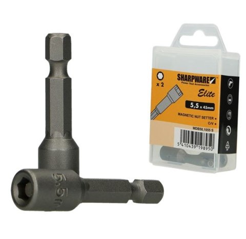 UN KOŃCÓWKA MAGNETYCZNA SZEŚCIOKĄTNA 8*50MM OP-2SZT UN KOŃCÓWKA MAGNETYCZNA SZEŚCIOKĄTNA 8*50MM OP-2SZT