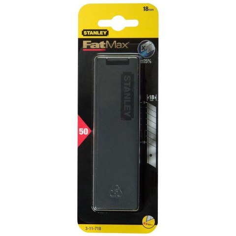 STANLEY OSTRZA WYMIENNE FATMAX 18MM 50 SZT. STANLEY OSTRZA WYMIENNE FATMAX 18MM 50 SZT.