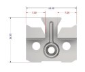 UN KLAMERKI BOAZERYJNE 3.0MM/100