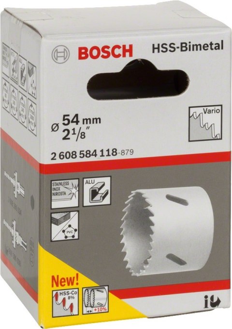 BOSCH PIŁA OTWORNICA BIMETAL 54MM BOSCH PIŁA OTWORNICA BIMETAL 54MM
