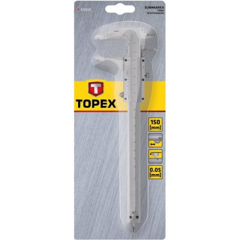 TOPEX SUWMIARKA 150MM 0.05MM TOPEX SUWMIARKA 150MM 0.05MM