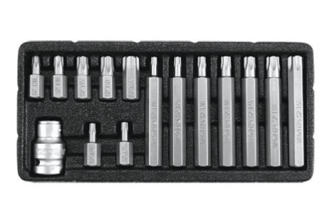 YATO KOMPLET KLUCZY TORX T20-T55 15SZTUK