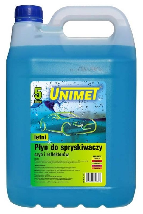 UN PŁYN DO SPRYSKIWACZY LETNI 5L