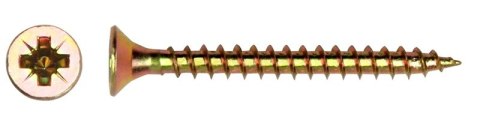 UN WKRĘT DO DREWNA OCYNK ŻÓŁTY 5.0*20MM UN WKRĘT DO DREWNA OCYNK ŻÓŁTY 5.0*20MM