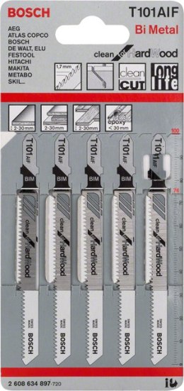 BOSCH BRZESZCZOT DO WYRZYNARKI T101AIF 5SZT.