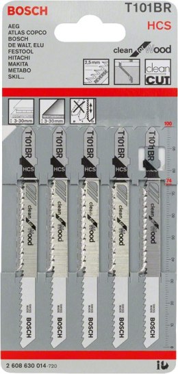 BOSCH BRZESZCZOT DO WYRZYNARKI T101BR 5SZT.