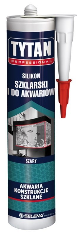 TYTAN SILIKON SZKLARSKI I AKWARIOWY TYTAN 280ML BEZBARWNY