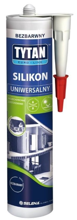 TYTAN SILIKON TYTAN EURO-LINE 280ML BEZBARWNY