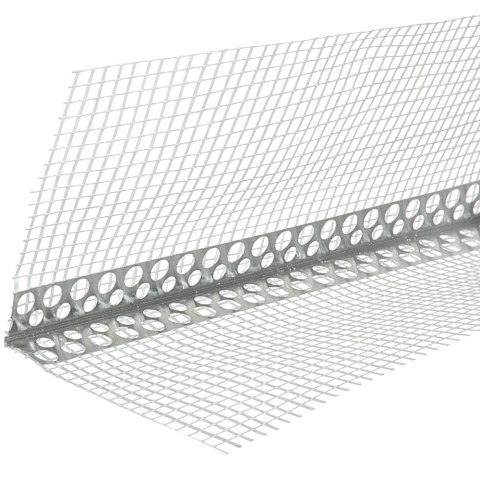 UN NAROŻNIK ALUMINIOWY Z SIATKĄ 70*70 - 250CM