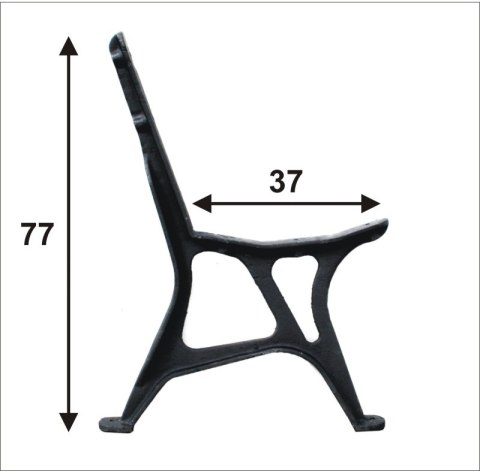 UN NOGA DO ŁAWKI MIEJSKA NR2, 5 DESEK