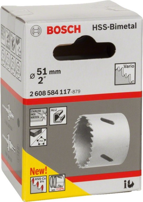 BOSCH PIŁA OTWORNICA BIMETAL 51MM BOSCH PIŁA OTWORNICA BIMETAL 51MM