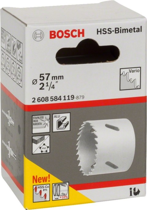 BOSCH PIŁA OTWORNICA BIMETAL 57MM BOSCH PIŁA OTWORNICA BIMETAL 57MM