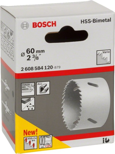 BOSCH PIŁA OTWORNICA BIMETAL 60MM BOSCH PIŁA OTWORNICA BIMETAL 60MM