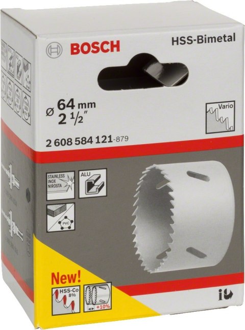 BOSCH PIŁA OTWORNICA BIMETAL 64MM BOSCH PIŁA OTWORNICA BIMETAL 64MM