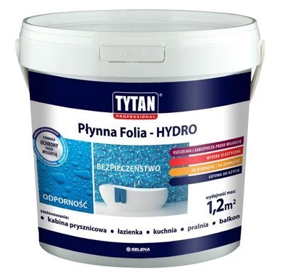 TYTAN PŁYNNA FOLIA HYDRO TYTAN 1,2KG SZARY