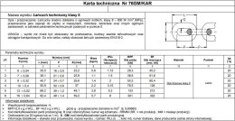 UN ŁAŃCUCH TECHNICZNY CZARNY 6MM G8 WLL 1.15T