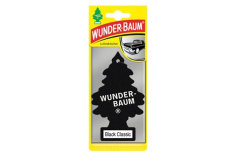 WUNDER BAUM ZAPACH CHOINKA WUNDER-BAUM CZARNA KLASYKA