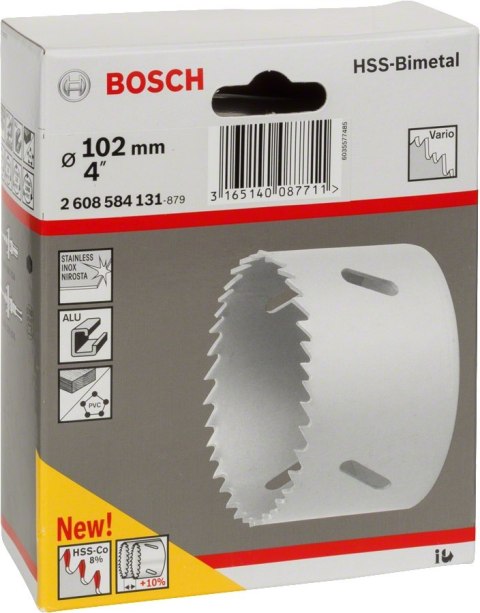 BOSCH PIŁA OTWORNICA BIMETAL 102MM BOSCH PIŁA OTWORNICA BIMETAL 102MM