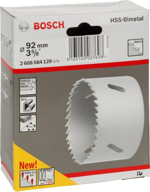 BOSCH PIŁA OTWORNICA BIMETAL 92MM BOSCH PIŁA OTWORNICA BIMETAL 92MM
