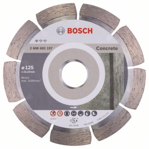 BOSCH TARCZA DIAMENTOWA STANDARD OF CONCRETE 125MM