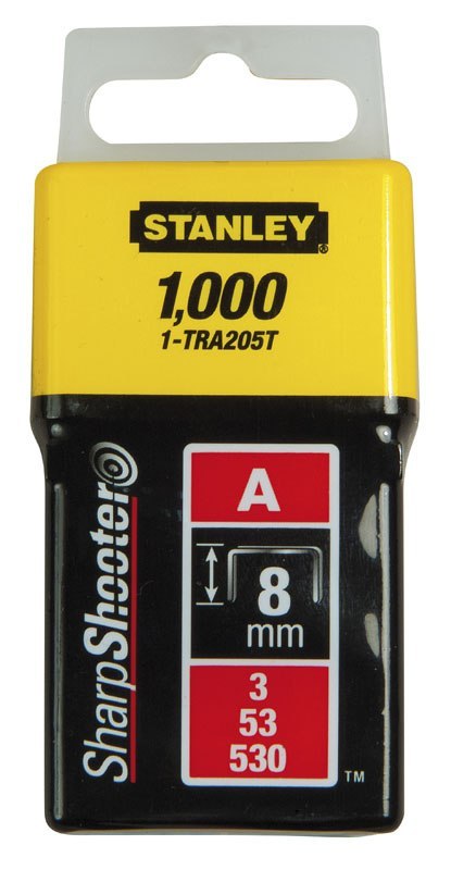 STANLEY ZSZYWKA TYP A 5/53/530 LD 1,000SZT 8MM