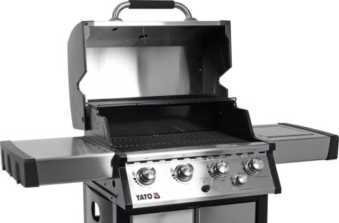 YATO GRILL GAZOWY 4+1 STAL NIERDZEWNA 17,5KW YATO GRILL GAZOWY 4+1 STAL NIERDZEWNA 17,5KW