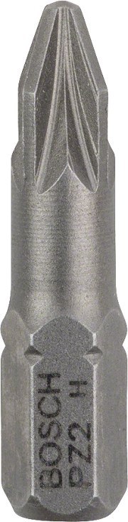 BOSCH BIT, GROT, KOŃCÓWKA PZ2 EH 25MM 3 SZT. BOSCH BIT, GROT, KOŃCÓWKA PZ2 EH 25MM 3 SZT.