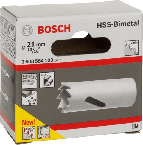 BOSCH PIŁA OTWORNICA BIMETAL 21MM BOSCH PIŁA OTWORNICA BIMETAL 21MM
