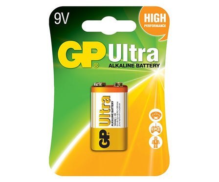 GP BATTERY BATERIA ALKALINE 1604AU 9V