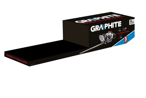 GRAPHITE NOŻYCE DO ŻYWOPŁOTU SPALINOWE 0.75KW SZEROKOŚĆ CIĘCIA 550MM GRAPHITE NOŻYCE DO ŻYWOPŁOTU SPALINOWE 0.75KW SZEROKOŚĆ CIĘCIA 550MM