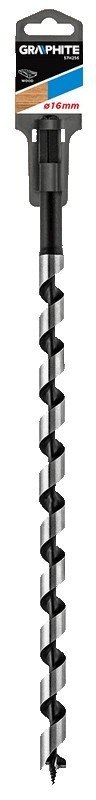 GRAPHITE WIERTŁO DO DREWNA 16*400MM GRAPHITE WIERTŁO DO DREWNA 16*400MM