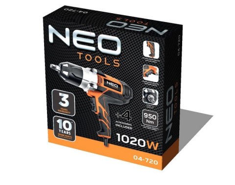 NEO KLUCZ UDAROWY 1020W 950 NM NEO KLUCZ UDAROWY 1020W 950 NM