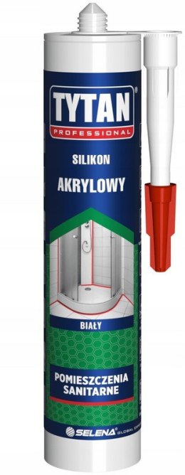 TYTAN SILIKON AKRYLOWY 280ML BIAŁY