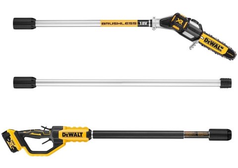 DEWALT PILARKA ŁAŃCUCHOWA AKUMULATOROWA NA WYSIĘGNIKU 18V 1*5.0AH