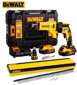 DEWALT WKRĘTARKA AKUMULATOROWA DO G-K 18V 2*2.0AH LI-LON+DCF6201