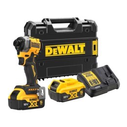 DEWALT ZAKRĘTARKA AKUMULATOROWA 18V 1/4'' 2*5.0AH