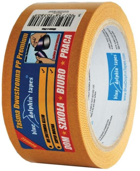 XL-TAPE TAŚMA DWUSTRONNA PP SUPER PRZERYWANIE 48MM*25M