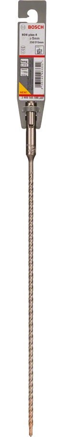 BOSCH WIERTŁO DO MŁOTKÓW SDS+ PLUS-5 5*250/310MM BOSCH WIERTŁO DO MŁOTKÓW SDS+ PLUS-5 5*250/310MM