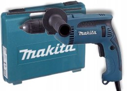 MAKITA WIERTARKA UDAROWA 680W UCHWYT SZYBKOMOCUJĄCY+WALIZ