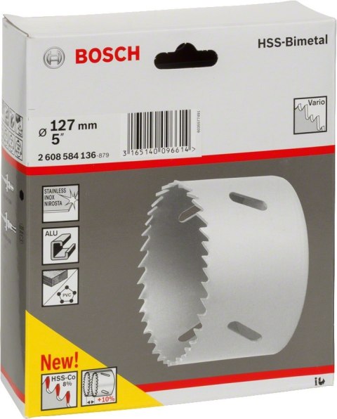 BOSCH PIŁA OTWORNICA BIMETAL 127MM BOSCH PIŁA OTWORNICA BIMETAL 127MM
