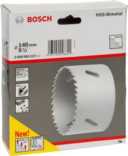 BOSCH PIŁA OTWORNICA BIMETAL 140MM