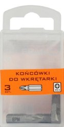 EPM GROT, BIT, KOŃCÓWKA DO WKRĘTARKI 25MM 3SZT. PZ2