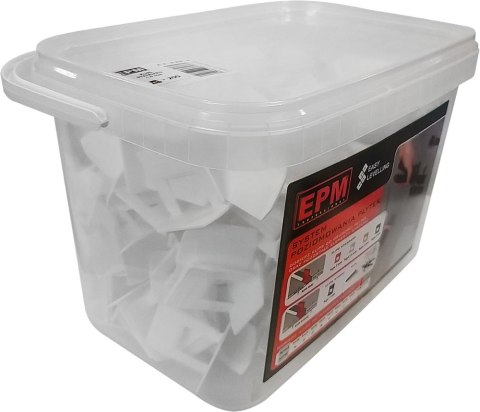 EPM SYSTEM UKŁADANIA PŁYTEK EASY LEVELING 200 KLIPSÓW 1,5MM EPM SYSTEM UKŁADANIA PŁYTEK EASY LEVELING 200 KLIPSÓW 1,5MM