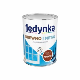 JEDYNKA EMALIA ALKIDOWA DO DREWNA I METALU ORZECH ŚREDNI 0,9L