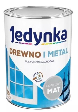 JEDYNKA EMALIA ALKIDOWA DO DREWNA I METALU POPIELATA 0,9L