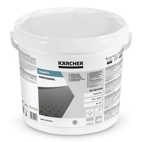 KARCHER ŚRODEK CZYSZCZĄCY CLASSIC -RM 760 PROSZEK 10 KG