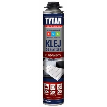 TYTAN KLEJ DO PŁYT STYROPIANOWYCH XPS 750ML