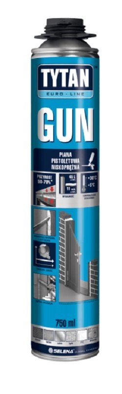 TYTAN PIANKA PISTOLETOWA EUROLINE GUN 750ML 02