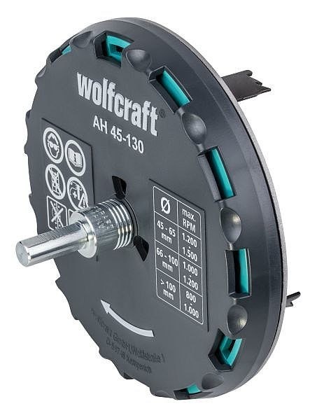 WOLFCRAFT OTWORNICA REGULOWANA 45-130MM WOLFCRAFT OTWORNICA REGULOWANA 45-130MM